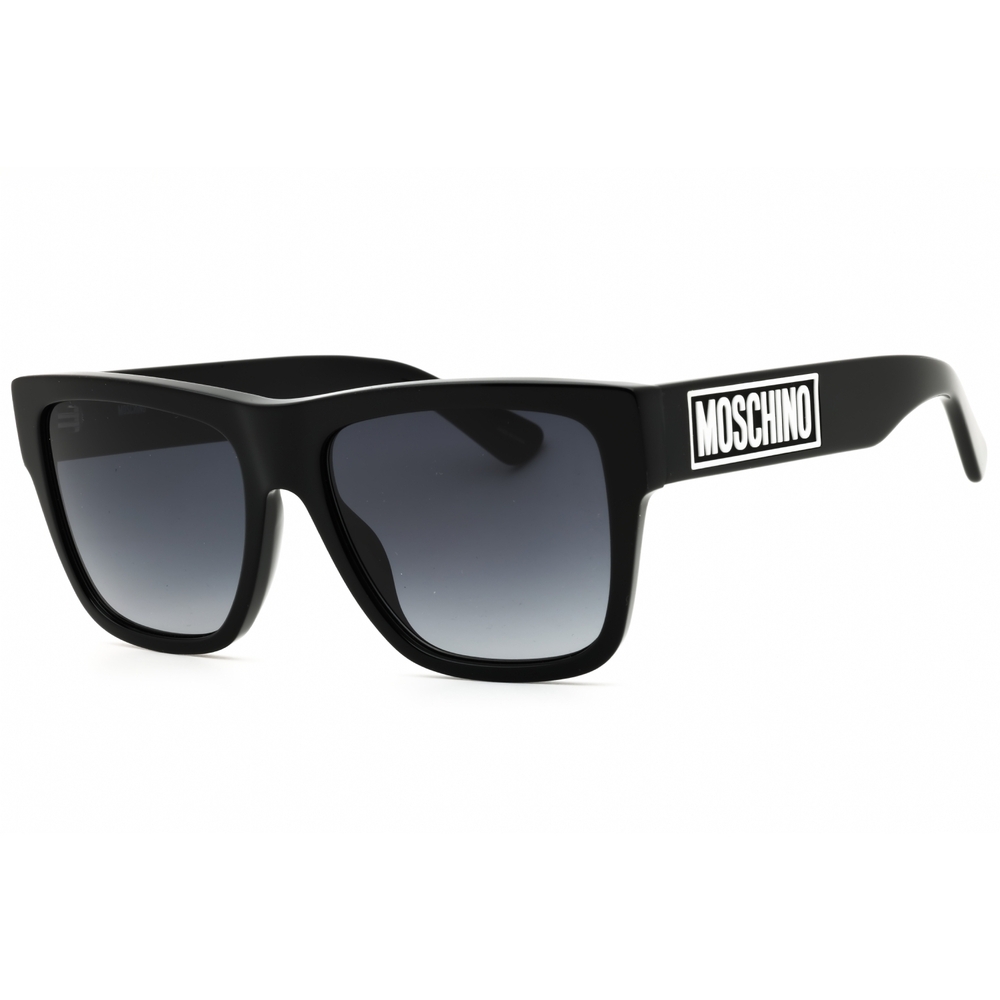 Moschino MOS167/S Sunglasses 0807 9O Black Rectangle